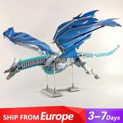 Game Of Thrones Ice Dragon Viserion Super 18K K90 Building Blocks Kids Toy