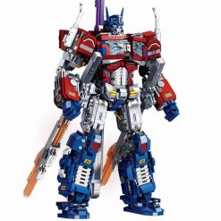 Optimus Prime Robots Transformers Technic 772 Truck Ideas Creator Building Blocks Toy