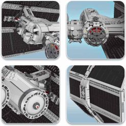 Star Wars Mould King 21048 TIE Bomber Fighter Space Ship UCS 3616Pcs Building Blocks Kids Toy Mould King 21048 Tie Bomber Star Wars UCS Space Ship building blocks