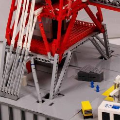 NASA Umbilical Tower for Apollo Saturn V Launch 37003 16014 J79002 UCS 3292Pcs Building Blocks Kids Toy C265 NASA-Umbilical-Tower-Apollo-Saturn-V-Launcher-37003-16014-J79002