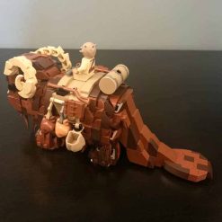 Star Wars Bobba Fett Bantha Tusken Raider Transport MOC-97302 With Free Brick Figure 687Pcs Building Blocks Kids Toy C7768 Bantha Tusken Raider Transport MOC-97302 C7768