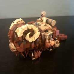 Star Wars Bobba Fett Bantha Tusken Raider Transport MOC-97302 With Free Brick Figure 687Pcs Building Blocks Kids Toy C7768 Bantha Tusken Raider Transport MOC-97302 C7768