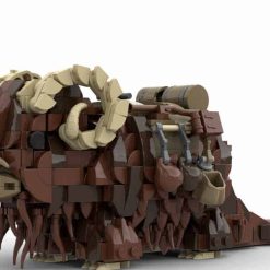 Star Wars Bobba Fett Bantha Tusken Raider Transport MOC-97302 With Free Brick Figure 687Pcs Building Blocks Kids Toy C7768 Bantha Tusken Raider Transport MOC-97302 C7768