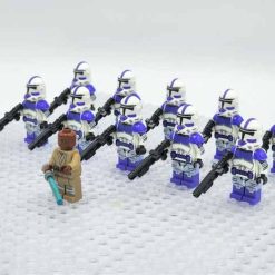 187th Legion Clone Troopers Mace Windu Star Wars Minifigures Army