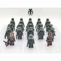 Commander Gree Chewbacca Kashyyyk Clone Troopers Star Wars Minifigures Army