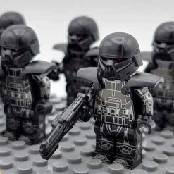 Star Wars Mandalorian Moff Gideon Dark Troopers Phase 3 Army 21 Brick Figures Collection Kids Toys Gift Moff Gideon Dark Troopers Mandalorian Star Wars Minifigures Army