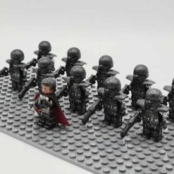 Star Wars Mandalorian Moff Gideon Dark Troopers Phase 3 Army 21 Brick Figures Collection Kids Toys Gift Moff Gideon Dark Troopers Mandalorian Star Wars Minifigures Army