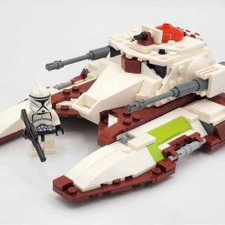 Star Wars Republic Fighter Tank TX-130T MOC-18145 with Brick Figure 379Pcs Building Blocks Kids Toy Gift C3704 Star Wars Republic Fighter Tank TX-130T MOC-18145 Building Blocks Kids Toy C3704