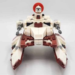 Star Wars Republic Fighter Tank TX-130T MOC-18145 with Brick Figure 379Pcs Building Blocks Kids Toy Gift C3704 Star Wars Republic Fighter Tank TX-130T MOC-18145 Building Blocks Kids Toy C3704