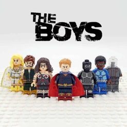 The Boys TV Series Homelander Starlight Deep Noir A Train Minifigures Army