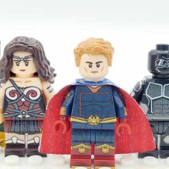 The Boys TV Series Homelander Starlight Deep Noir A Train 7 Brick Figures Army Collection Kids Toys Gift The Boys TV Series Homelander Starlight Deep Noir A Train Minifigures Army