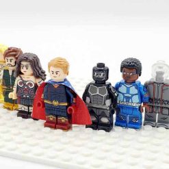 The Boys TV Series Homelander Starlight Deep Noir A Train 7 Brick Figures Army Collection Kids Toys Gift The Boys TV Series Homelander Starlight Deep Noir A Train Minifigures Army