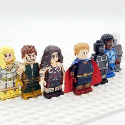 The Boys TV Series Homelander Starlight Deep Noir A Train 7 Brick Figures Army Collection Kids Toys Gift The Boys TV Series Homelander Starlight Deep Noir A Train Minifigures Army