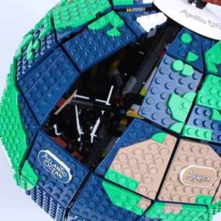 The Globe Earth World Map 21332 Ideas Creator Expert 2585Pcs Building Blocks Kids Toy 1332 95335 66980 KING 95335 The Globe World Map 21332 Building Blocks