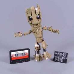 ZM2014 Marvel I am Groot 76217 Guardians of the Galaxy Building Blocks