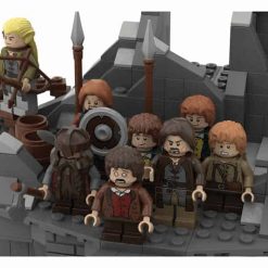 Lord of the Rings Khazad-Dum Bridge With Balrog of Morgoth MOC-27781