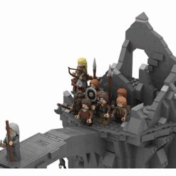 Lord of the Rings Khazad-Dum Bridge With Balrog of Morgoth MOC-27781 UCS 2452Pcs Building Blocks Kids Toy Lord of the Rings Khazad-Dum Bridge With Balrog of Morgoth MOC-27781