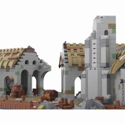 Lord of the Rings Hobbit Harlond Port Harbor MOC-65405 UCS With Pirate Ship 2882Pcs Modular Building Blocks Kids Toy Lord of the Rings Hobbit Harlond Port Harbor MOC-65405 UCS Pirate Ship Building Blocks Kids Toy