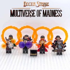 Marvel Doctor Strange Multiverse of Madness Portals 8 Brick Figures Army Collection Kids Toy Gift