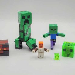 Minecraft Custom MEGA Mobs 25 Brick Figures Collection Army Kids Toy Gift Minecraft Mobs Army Minifigures Kids Toy