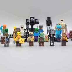 Minecraft Custom MEGA 45 Brick figures Collection Army Kids Toy Gift Minecraft Army Minifigures Kids Toy