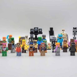 Minecraft Custom MEGA 45 Brick figures Collection Army Kids Toy Gift Minecraft Army Minifigures Kids Toy