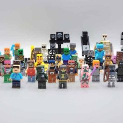 Minecraft Custom MEGA 45 Brick figures Collection Army Kids Toy Gift Minecraft Army Minifigures Kids Toy