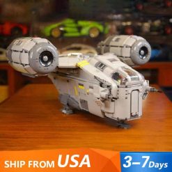 Mork 032002 Star Wars Mandalorian Razor Crest UCS Building Blocks Kids Toy