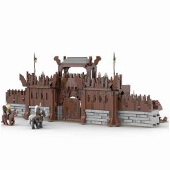 Lord of the Rings Rohan Edoras Meduseld Golden Hall MOC-62288 UCS 10116Pcs Building Blocks Kids Toy Lord of the Rings Rohan Edoras Meduseld Golden Hall MOC-62288 UCS Building Blocks