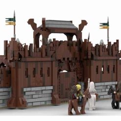 Lord of the Rings Rohan Edoras Meduseld Golden Hall MOC-62288 UCS 10116Pcs Building Blocks Kids Toy Lord of the Rings Rohan Edoras Meduseld Golden Hall MOC-62288 UCS Building Blocks