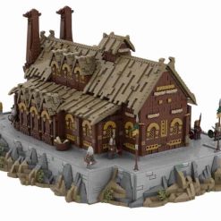 Lord of the Rings Rohan Edoras Meduseld Golden Hall MOC-62288 UCS 10116Pcs Building Blocks Kids Toy Lord of the Rings Rohan Edoras Meduseld Golden Hall MOC-62288 UCS Building Blocks