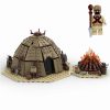Star-Wars-Tusken-Raider-Urtya-Tent-Campfire-MOC-97196-Building-Blocks-C7770
