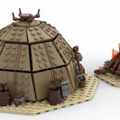 Star Wars Tusken Raider Urtya Tent Campfire MOC-97196 With Free Brick Figure 560Pcs Building Blocks Kids Toy C7770 Star-Wars-Tusken-Raider-Urtya-Tent-Campfire-MOC-97196-Building-Blocks-C7770