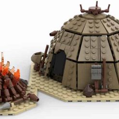 Star Wars Tusken Raider Urtya Tent Campfire MOC-97196 With Free Brick Figure 560Pcs Building Blocks Kids Toy C7770 Star-Wars-Tusken-Raider-Urtya-Tent-Campfire-MOC-97196-Building-Blocks-C7770