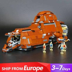 Lepin 05069 Star Wars Trade Federation Transport Tank MTT 7662 M969 Droid Ship Building Blocks Kids Toy
