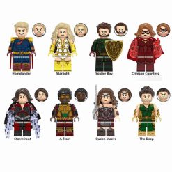 The Boys TV Series Homelander Starlight Deep Noir A Train 7 Brick Figures Army Collection Kids Toys Gift The Boys TV Series Homelander Starlight Deep Noir A Train 7 Brick Figures Army Collection Kids Toys Gift - Image 8