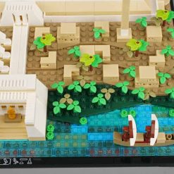 The Great Pyramid of Giza Egypt 21058 City Street View Ideas Creator Expert Series 1476Pcs Modular Building Blocks Kids Toy Gift 6111 The Great Pyramid of Giza Egypt 21058 6111 Modular Building Blocks