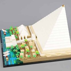 The Great Pyramid of Giza Egypt 21058 City Street View Ideas Creator Expert Series 1476Pcs Modular Building Blocks Kids Toy Gift 6111 The Great Pyramid of Giza Egypt 21058 6111 Modular Building Blocks