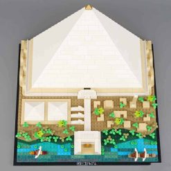 The Great Pyramid of Giza Egypt 21058 City Street View Ideas Creator Expert Series 1476Pcs Modular Building Blocks Kids Toy Gift 6111 The Great Pyramid of Giza Egypt 21058 6111 Modular Building Blocks