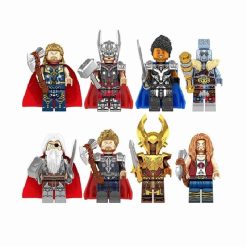 Thor Love And Thunder Jane Foster Marvel 8 Brick Figures Army Collection Kids Toy Gift Thor Love And Thunder Jane Foster Marvel Minifigures Army Kids Toy Gift