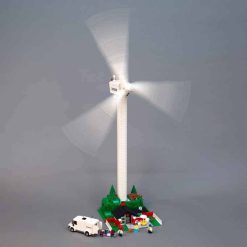 Vestas Wind Turbine 10268 with PF Kit Ideas Creator Expert Series 815Pcs Building Blocks Kids Toy 4999 Vestas Wind Turbine 10268 PF Kit Lepin 4999 Ideas Creator Expert Building Blocks Kids Toy