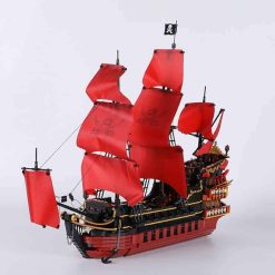 DK6002 pirates of the Caribbean Queen anne revenge 4195 ship Building blocks