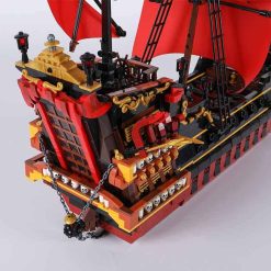 Pirates of the Caribbean Queen Anne's Revenge DK6002 Blackbeard Pirate Ship 3694Pcs Building Blocks Bricks Kids Toy DK6002 pirates of the Caribbean Queen anne revenge 4195 ship Building blocks