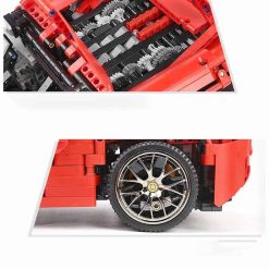 Mould King 13048 Ferrari 488 Technic Super Car with RC 2083Pcs Building Blocks Kids Toy MOC-1767 Mould King 13048 Red Ferrari 488 Technic Super Car with RC MOC-1767 Building Blocks