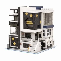 Mould King 16043 Art Gallery Novatown City Street View Modular Building Blocks Kids Toy