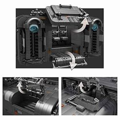 Mould King 21061 A-A4B Landspeeder Star Wars Moloch Speeder 3018Pcs Building Blocks Kids Toy Gift Mould King 21061 A-A4B Landspeeder Star Wars Moloch Speeder Building Blocks