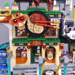 Ninjago Movie The City of Lanterns 80036 Monkie Kid 2187Pcs Building Blocks Bricks Kids Toy 86999 Ninjago Movie The City of Lanterns 80036 King 86999 Monkie Kid Building Blocks