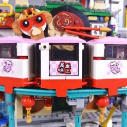 Ninjago Movie The City of Lanterns 80036 Monkie Kid 2187Pcs Building Blocks Bricks Kids Toy 86999 Ninjago Movie The City of Lanterns 80036 King 86999 Monkie Kid Building Blocks
