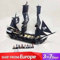 Pirates of the Caribbean Black Pearl 4184 DK 16001 Pirate Ship Building Blocks