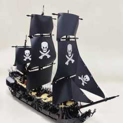 Pirates of the Caribbean Black Pearl DK6001 Captain Jack Sparrow Pirate Ship 3423Pcs Building Blocks Bricks Kids Toy Pirates of the Caribbean Black Pearl 4184 DK 16001 Pirate Ship Building Blocks